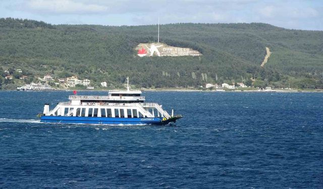 Bozcaada ve Gökçeada’ya poyraz fırtınası nedeniyle 2 gündür sefer yapılamıyor