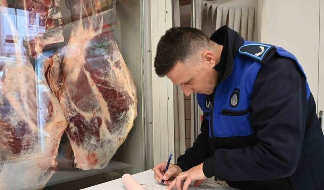 Bozüyük’te kasap ve et reyonlarına denetim