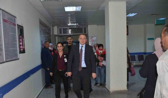 Bulanık İnsan Hakları Kurulu üyeleri hastaneyi ziyaret etti
