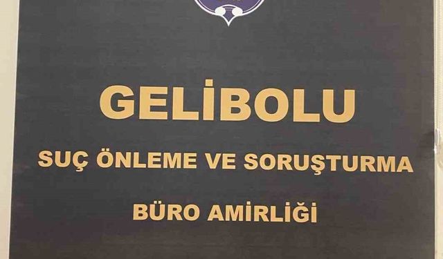 Çanakkale’de sentetik hapla yakalanan şüpheli tutuklandı