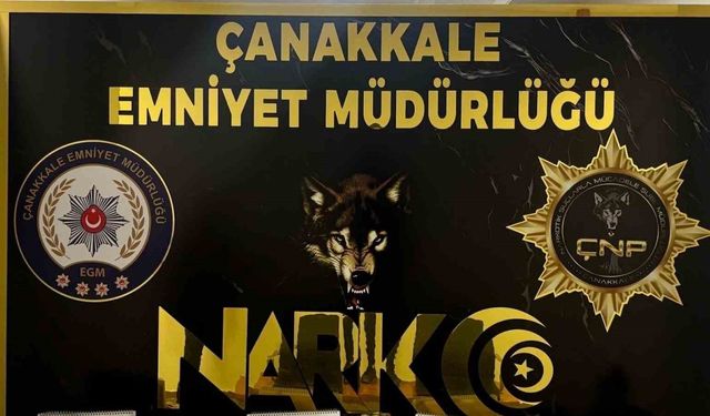 Çanakkale’de uyuşturucu operasyonuna 9 tutuklama