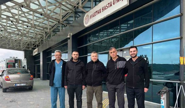 Çocuğuna bakılmadığını iddia eden şahıs hastaneyi birbirine kattı