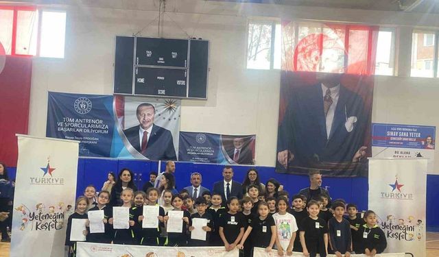 Çorlu’da çocuklar yetenek taraması ile spora yönlendiriliyor