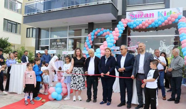 Denizli’de çocuk giyim modasının yeni buluşma noktası Suzan Kids hizmete açıldı
