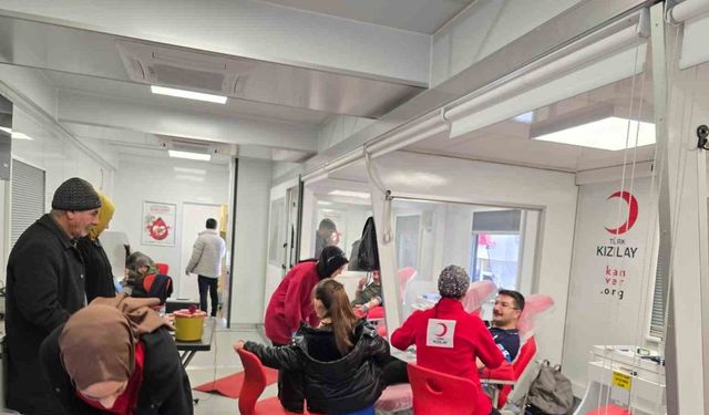 Diyadin’de kan bağışı kampanyası