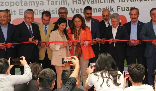 Diyarbakır 16. Mezopotamya Tarım ve Hayvancılık Fuarı açıldı