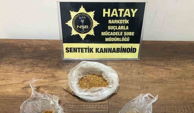 Dörtyol’da uyuşturucu operasyonu