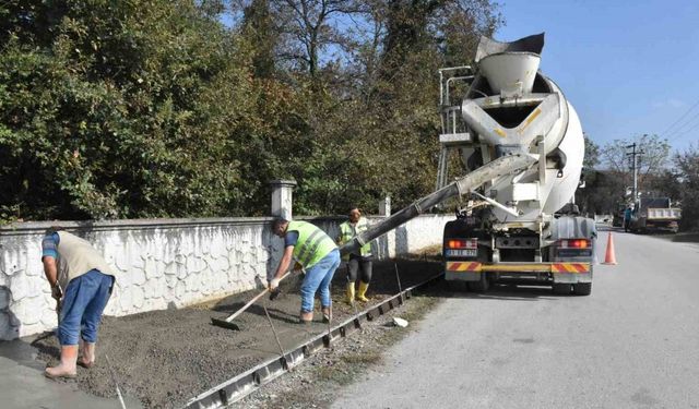 Düzce’de 3 ay da 3,71 kilometre yeni yol açıldı