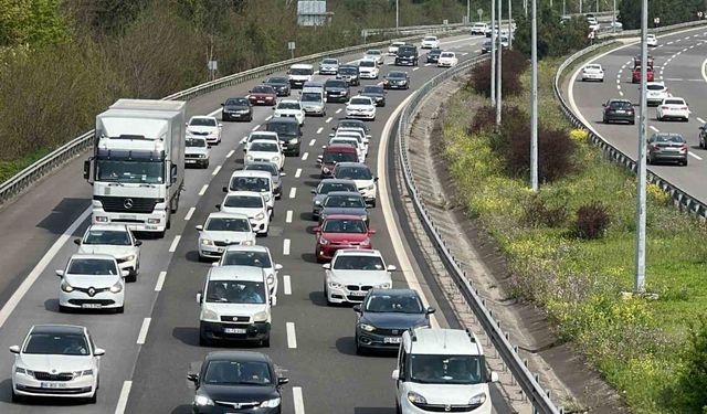 Düzce’de araç sayısı 151 bini geçti
