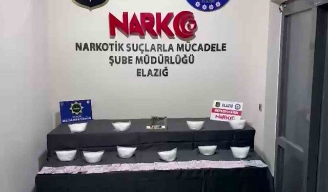 Elazığ’da 5 kilo uyuşturucu ele geçirildi: 2 tutuklama