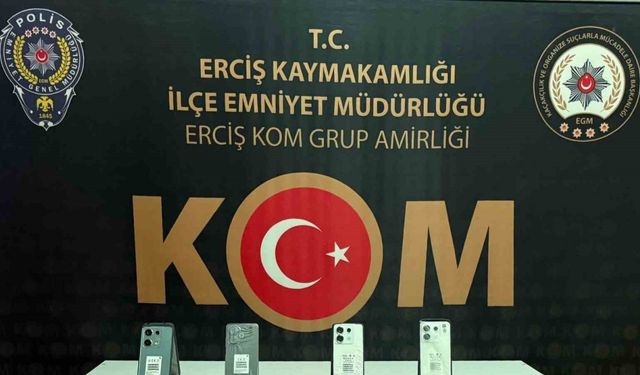 Erciş’te kaçakçılık operasyonu