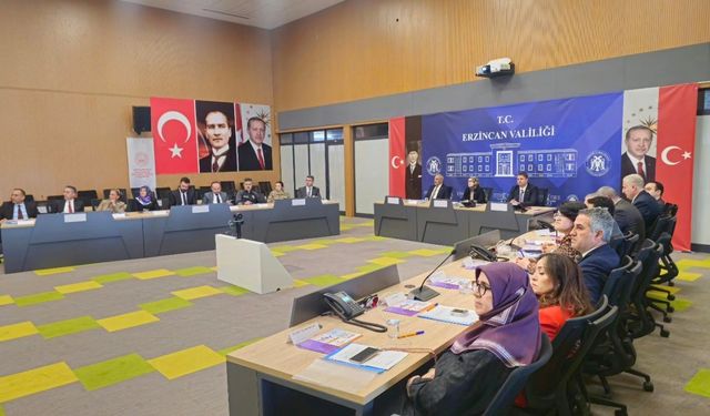 Erzincan’da Kadına Yönelik Şiddetle Mücadele Toplantısı düzenlendi