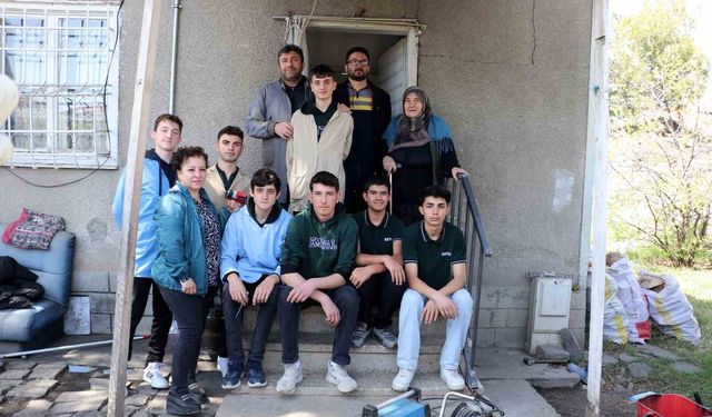 Erzincan’da meslek lisesi öğrencileri iyilik mesaisinde