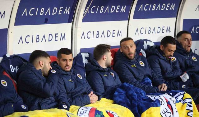 Fenerbahçeli oyuncular battaniyeye sarıldı