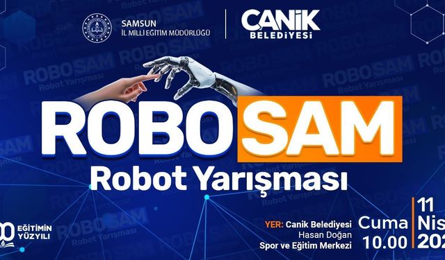Genç kaşifler ROBOSAM’da yarışacak