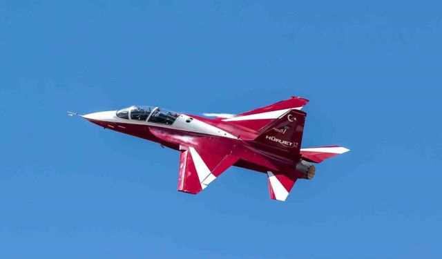 Gök vatanın çelik kanadı HÜRJET bir rekor daha kırdı