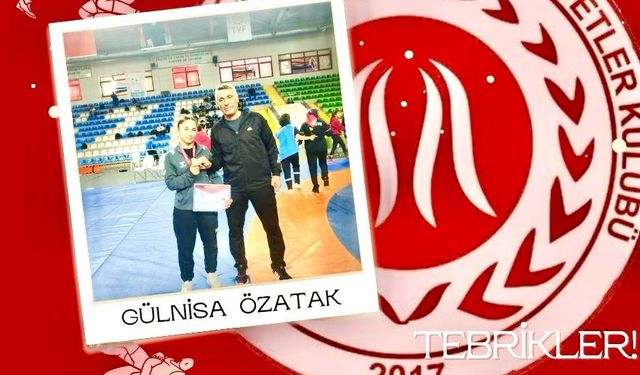 Gülnisa Özatak Türkiye Şampiyonu Oldu