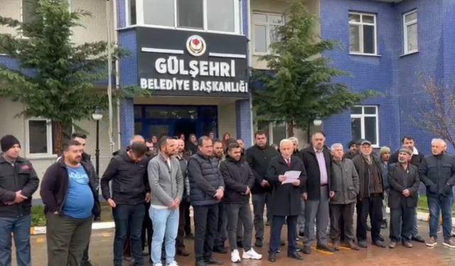 Gülşehri Belediyesi’nde 8 işçinin işten çıkartılması tepkilere neden oldu