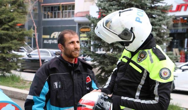 Hakkari’de motosikletlilere sıkı denetim