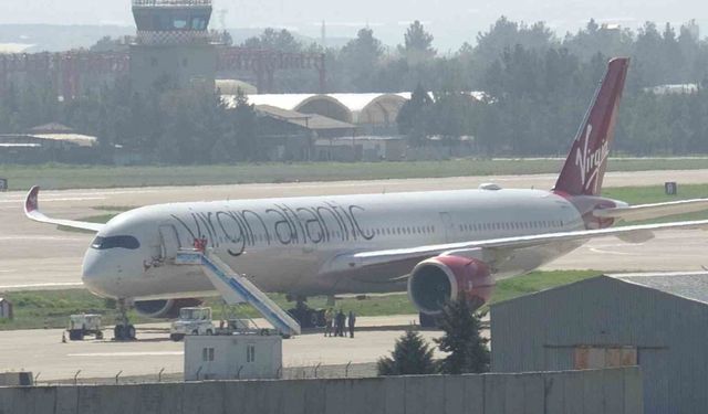 Hindistan’a giden İngiliz uçağı rahatsızlanan yolcu için Diyarbakır’a zorunlu iniş yaptı