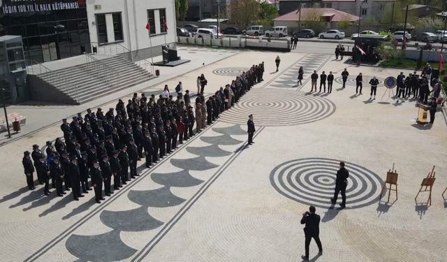 Iğdır’da Türk Polis Teşkilatı’nın 180’inci yılı kortejle kutlandı