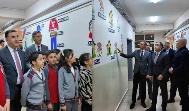 "İngilizce Sokağı Projesi", Vali Eldivan tarafından yerinde incelendi