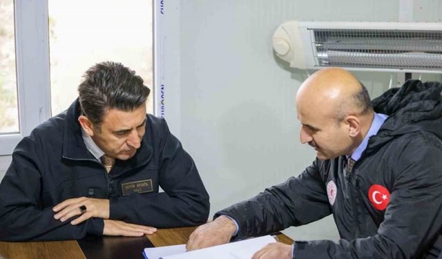 İnhisar ilçesinde yapımı devam eden TOKİ hızlı ilerliyor