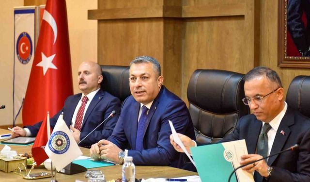 İpekyolu Kalkınma Ajansı yönetim kurulu toplantısı Kilis’te gerçekleştirildi
