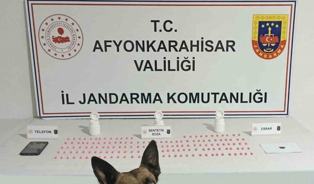 Jandarma uyuşturucu satıcısını yaptığı takiple yakaladı