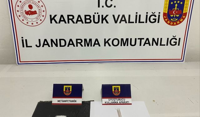 Karabük’te 2 şahıs uyuşturucuyla yakalandı