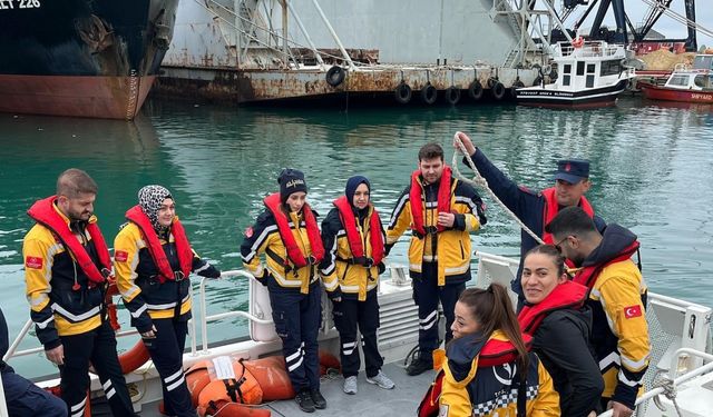 Karadeniz’de ’hayat kurtarma’ tatbikatı