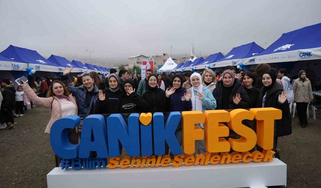 Karadeniz’in en büyük bilim festivali CANİKFEST başladı