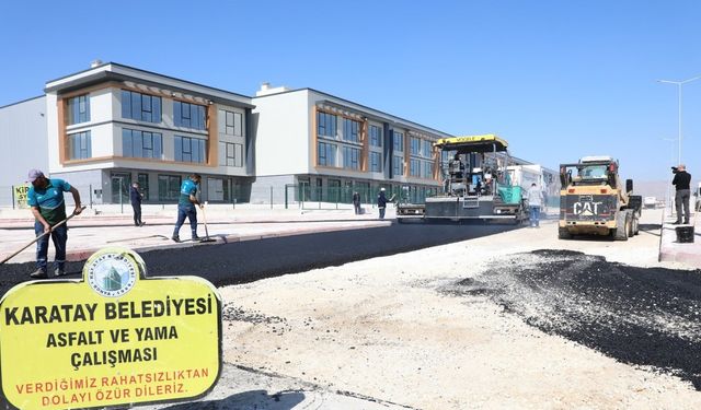Karatay’da asfalt sezonu başladı