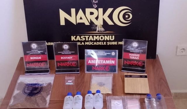 Kastamonu’da uyuşturucu operasyonu: 1 gözaltı