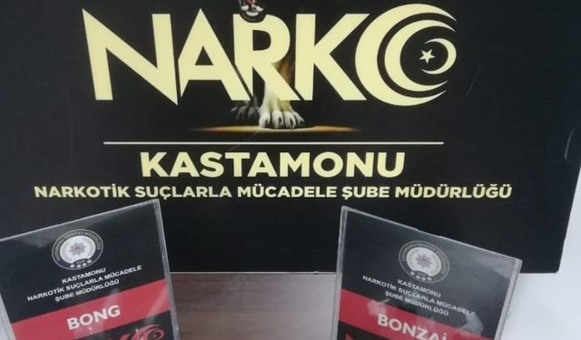Kastamonu’da uyuşturucuyla yakalanan şahıs gözaltına alındı