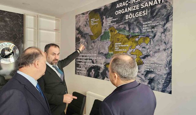 Kastamonu’ya kurulacak organize sanayi bölgesi için yer seçimi komisyon süreci başladı