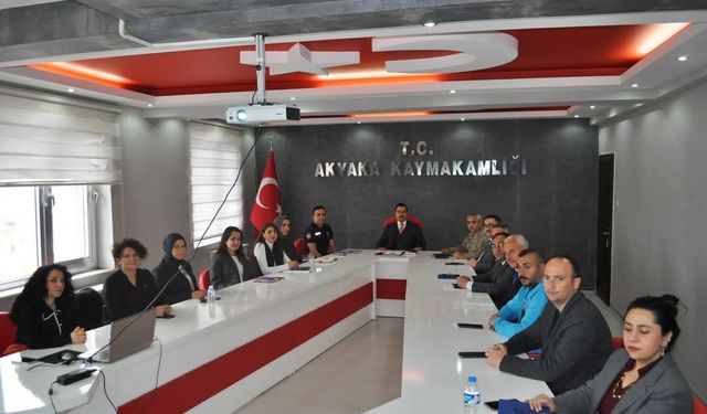 Kaymakam Demirtaş  kurum amirleriyle buluştu