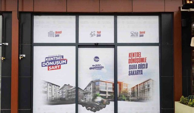 Kentsel dönüşümde yeni aşama: İrtibat ofisi açıldı, listeler askıya çıktı