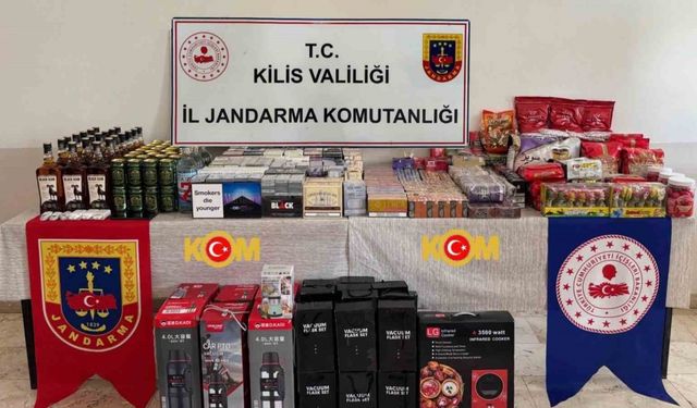Kilis’te uyuşturucu ve kaçakçılık operasyonu