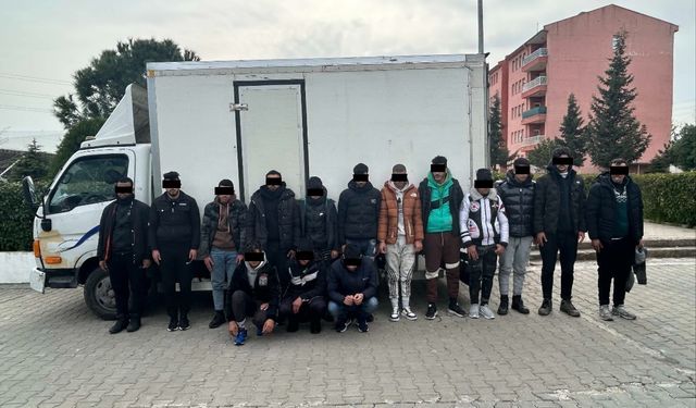 Kırklareli’nde 75 kaçak göçmen yakalandı
