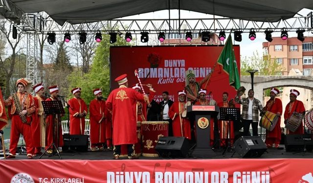 Kırklareli’nde Roman vatandaşlar spor ve konserde etkinliğinde buluştu