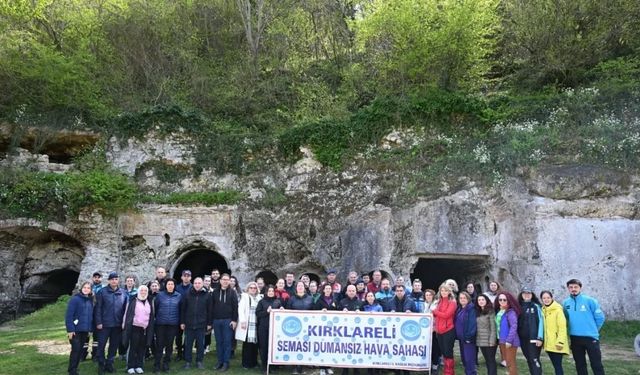 Kırklareli’nde "Sağlık Rotası Doğa Yürüyüşü" yapıldı