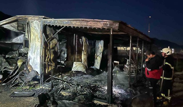 Konya’dan Burdur’a gelip iş yerini kundakladılar, kaçarken yakalanıp tutuklandılar