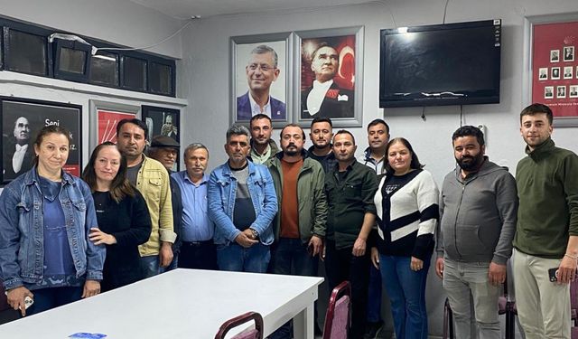 Kula CHP İlçe Başkanlığı’na Hüseyin Yardımcı seçildi