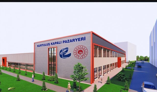 Kurtuluş Mahallesi’ne modern kapalı pazar yeri geliyor