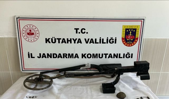 Kütahya’da tarihi eser operasyonu