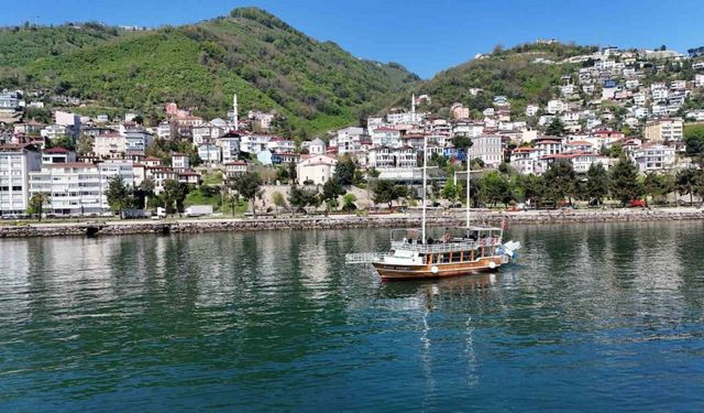 Kuzey Yıldızı teknesi, Ordu’da yeniden deniz turizminin hizmetinde