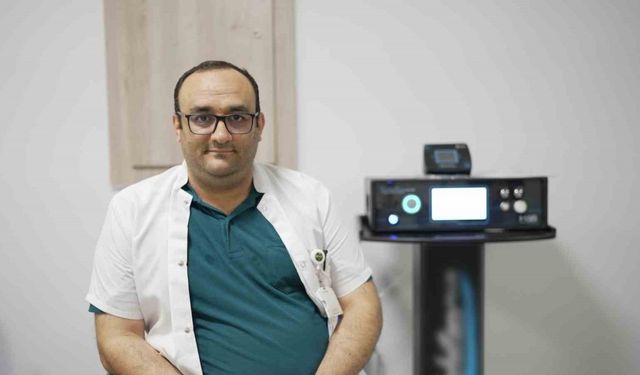 Malatya Eğitim ve Araştırma Hastanesi’nde ozon tedavisi başladı