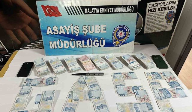 Malatya polisi 240 saat kamera kaydını izledi, 3 gasp şüphelisini yakaladı