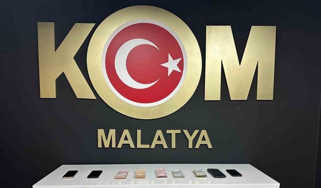 Malatya’da tefeci operasyonu: 3 tutuklama